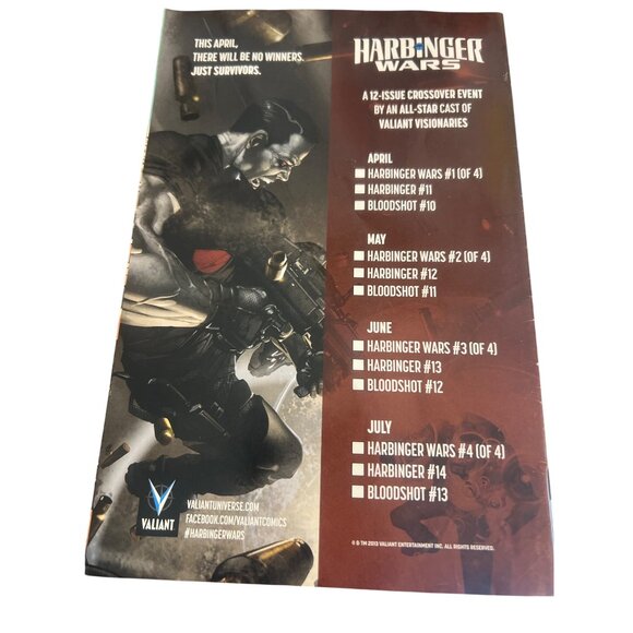 Valiant Masters 2013 Free Comic Book Day Showcase Edition Shooter Windsor-Smith - Picture 3 of 4